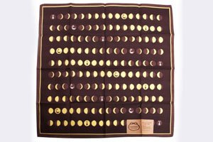 Mond Verlauf Muster Furoshiki